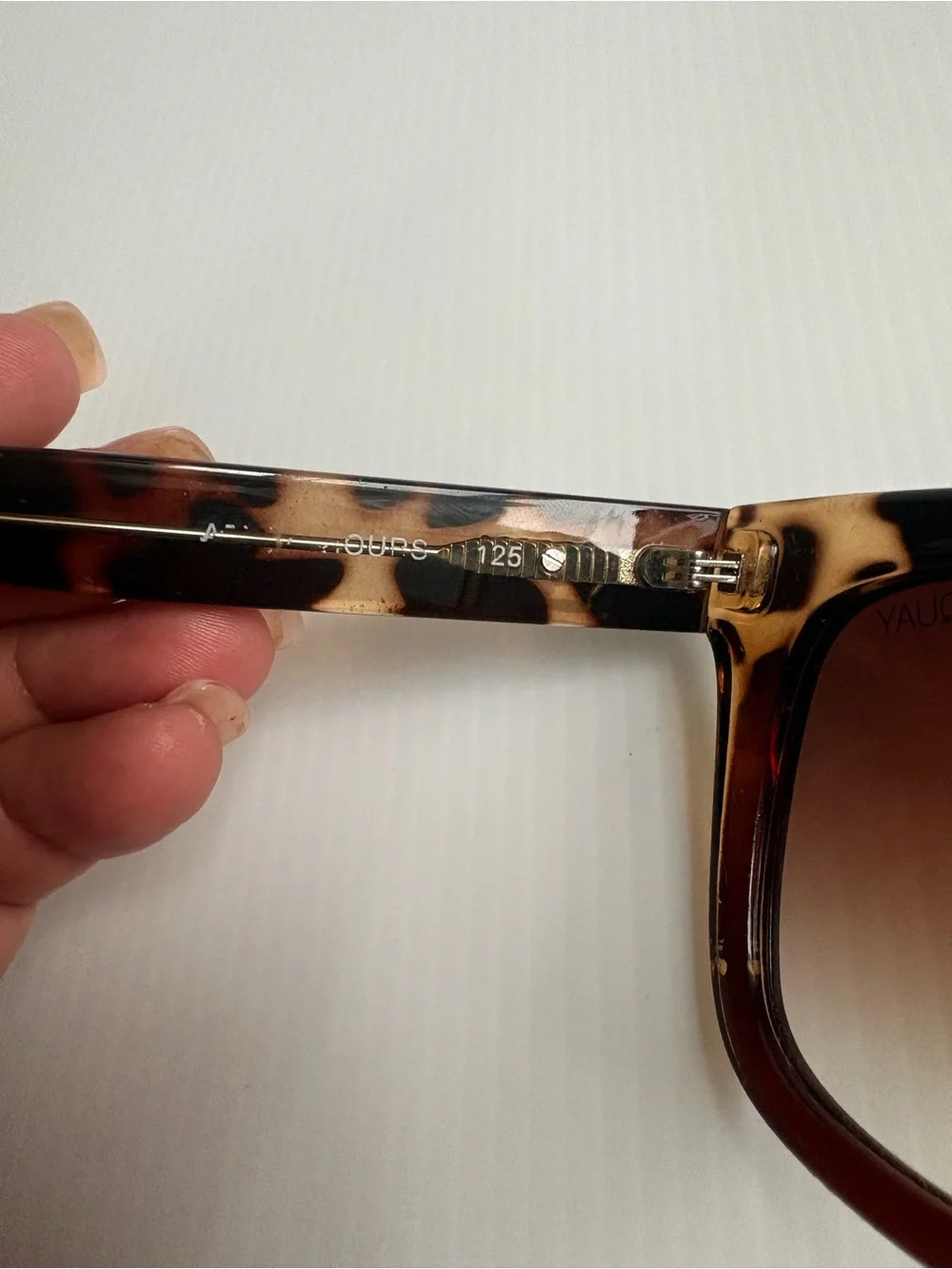 Quay Australia ever After Tortoiseshell Oversized Sunglasses Brown Gradient